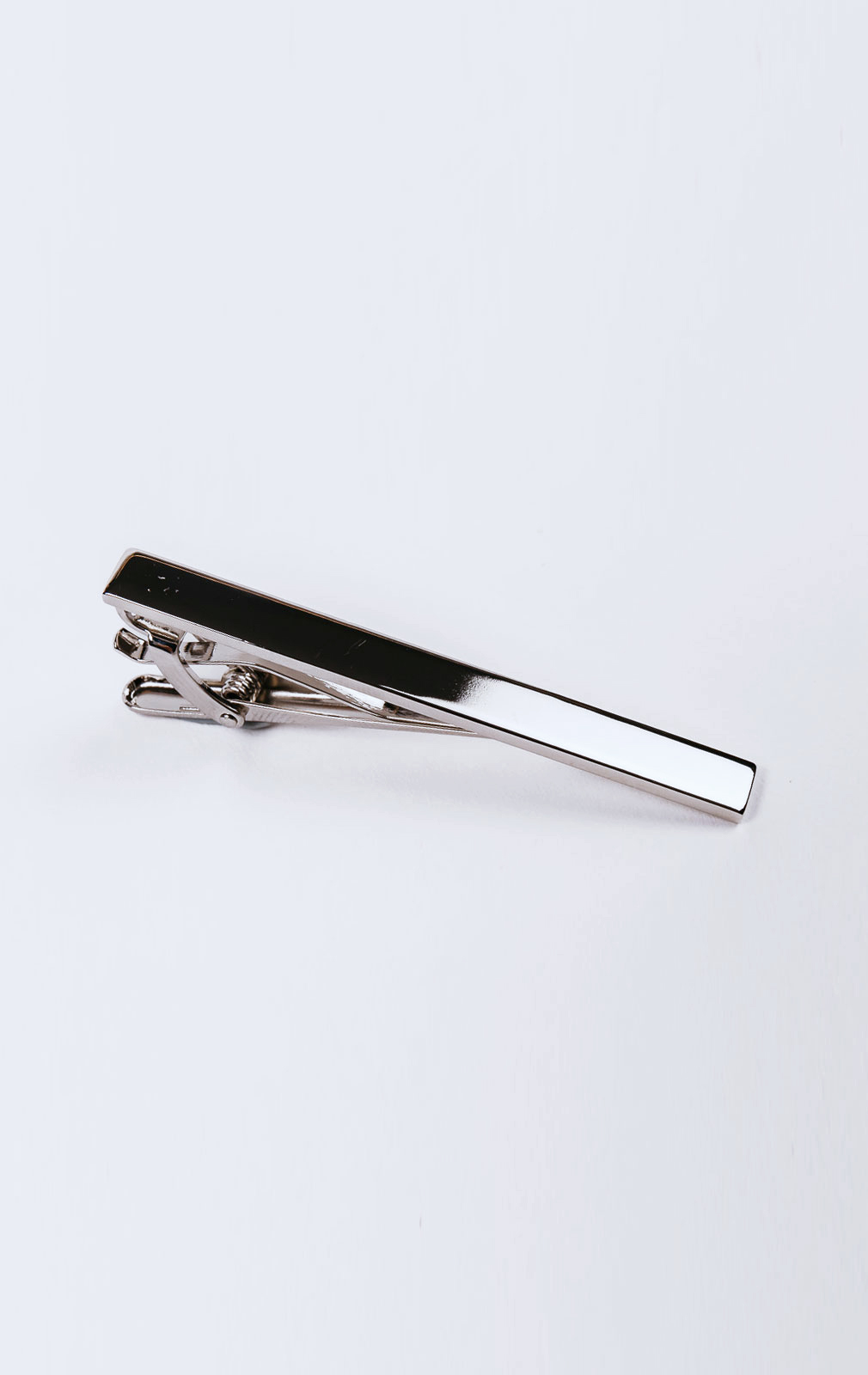 Dobell Silver Coloured Tie Clip from Dobell