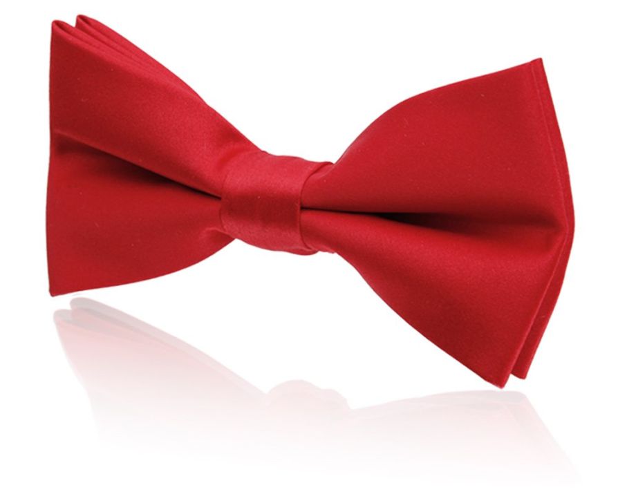 red bow tie