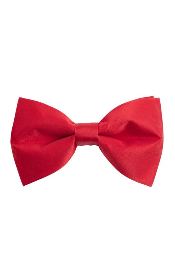 Red Self-Tie Bow Tie