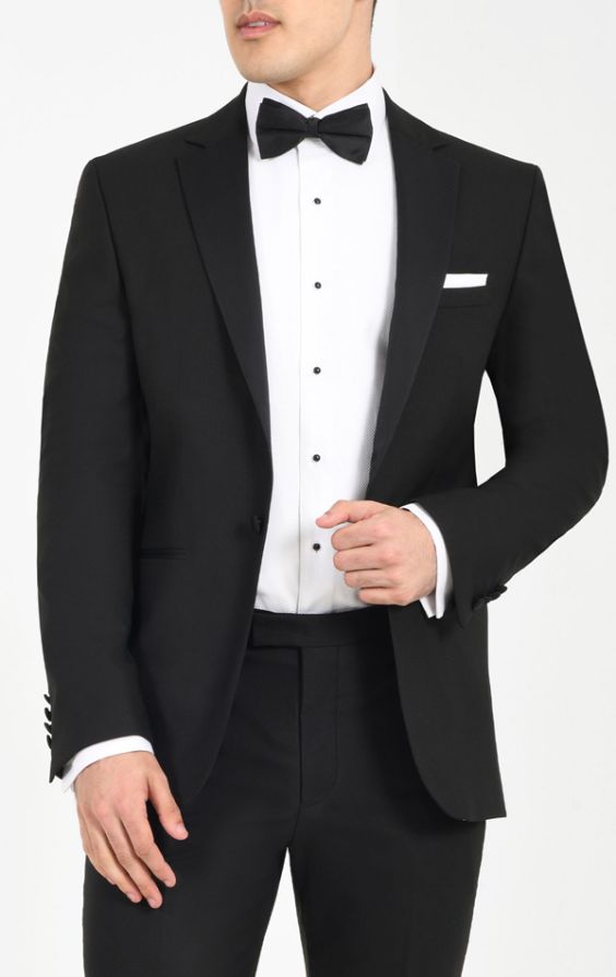 Skinny fit sale tuxedo suit