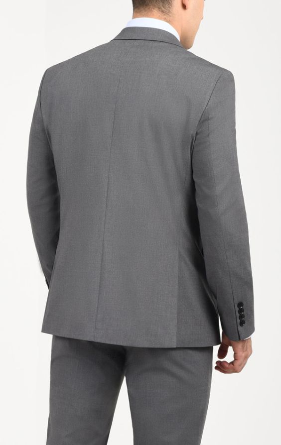 Dobell Grey 3 Piece Suit | Dobell