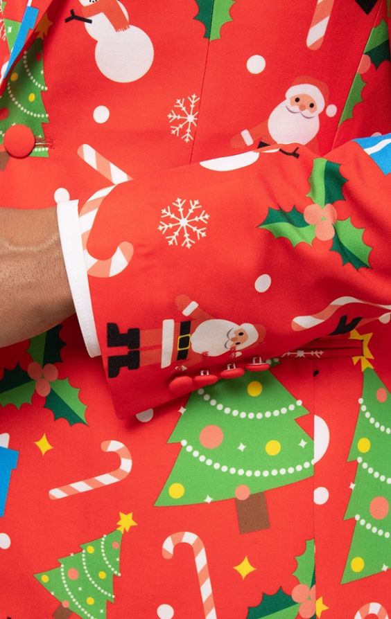 Christmas wrapping clearance paper suit