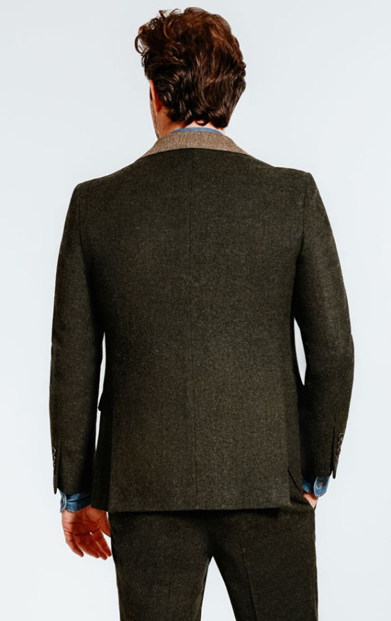 Slim hot sale tweed jacket