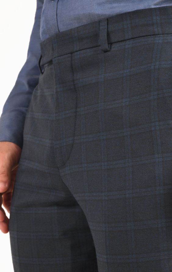 Tartan check clearance trousers mens