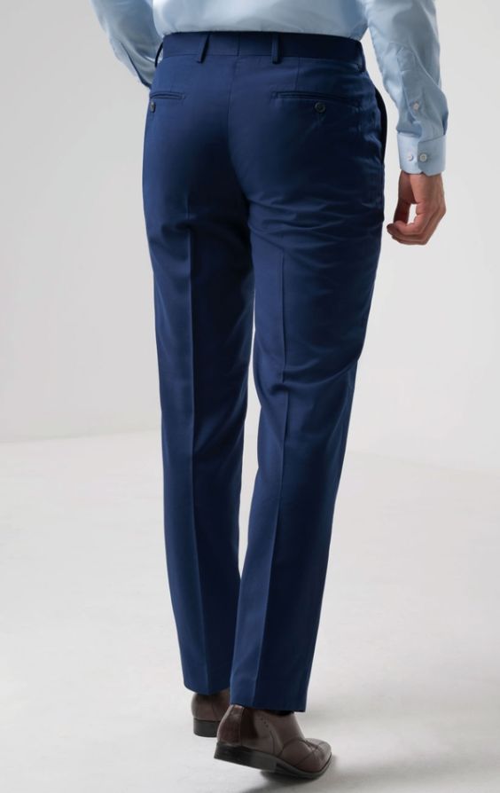 Mens navy best sale suit pants