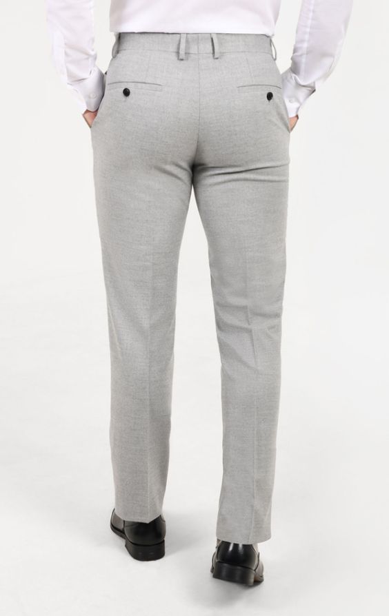 Mens gray best sale flannel pants