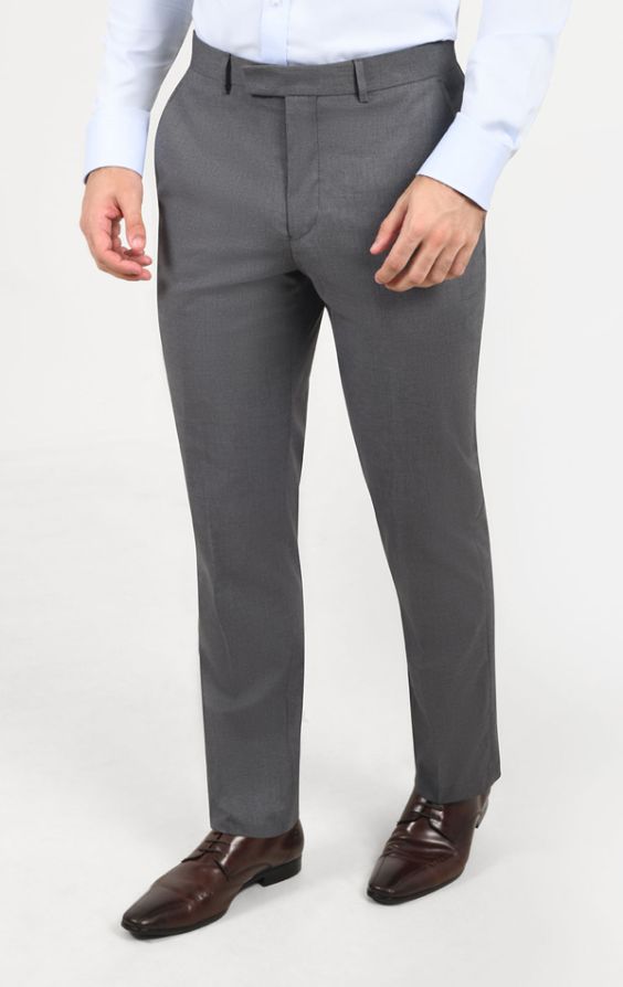 Dobell Grey Slim Fit Suit | Dobell