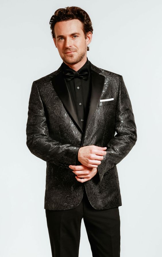 Paisley tuxedo outlet jackets