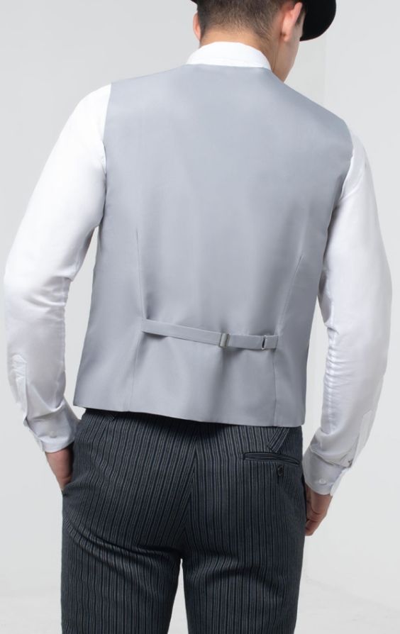 Grey on sale lapel waistcoat