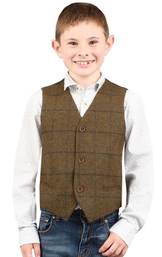 Childs on sale tweed waistcoat