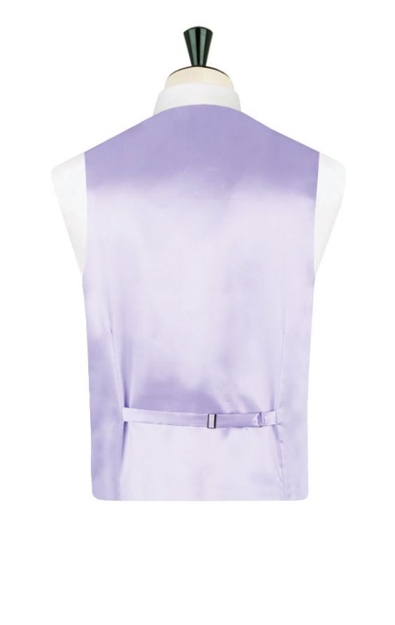 Lavender Waistcoat Dupion Dobell | Dobell