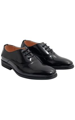 Boys on sale tuxedo shoes