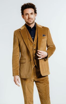 Mens corduroy suit for on sale sale