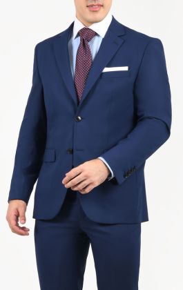 Jodrell Suit Waistcoat Blue Marl