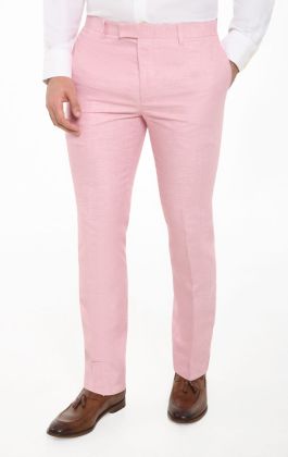 Mens pink trousers on sale uk