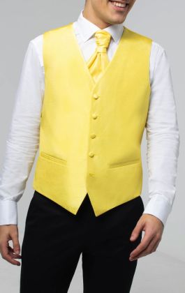 Mens mustard shop coloured waistcoats