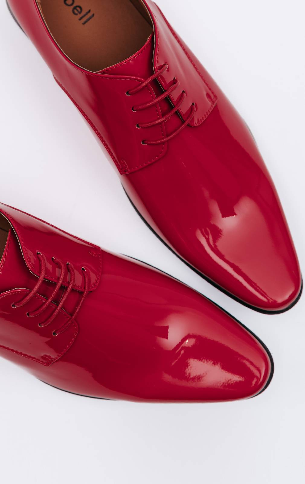 Dobell Red Patent Contemporary Dress Shoes Dobell