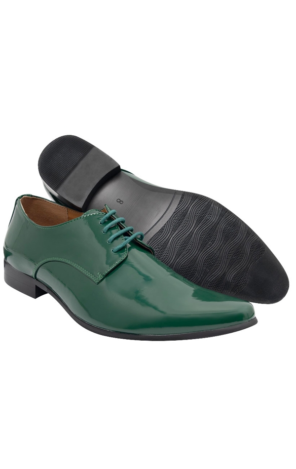 Dark green hot sale formal shoes