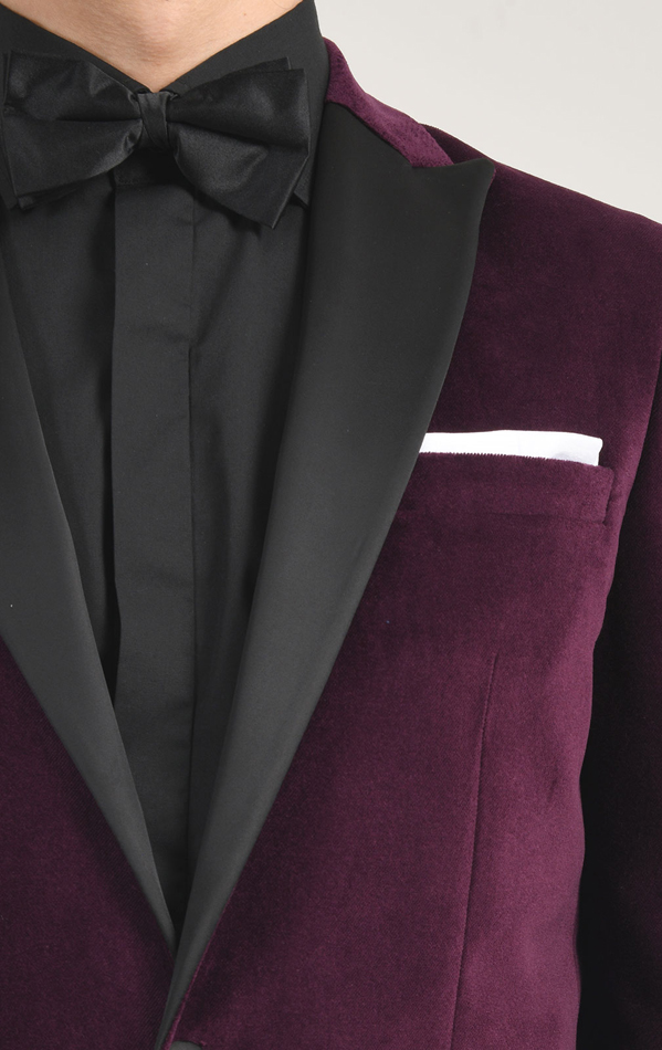 Mauve 2024 tuxedo jacket