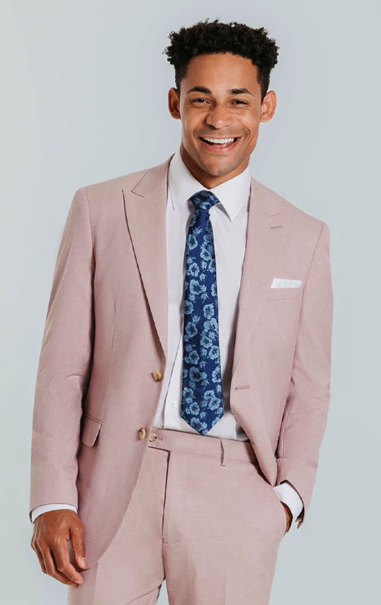 Pink suit jacket men hotsell