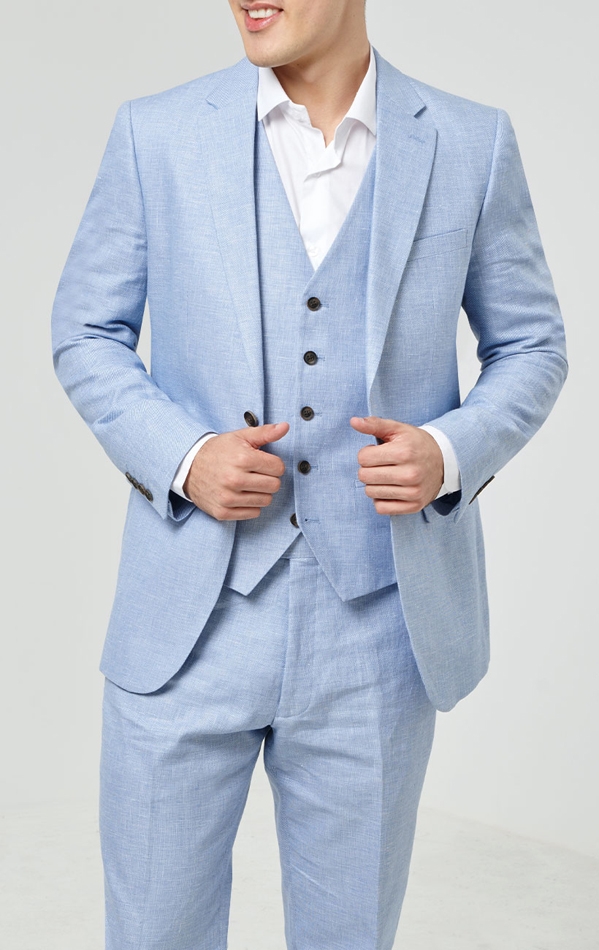 Light blue outlet suit